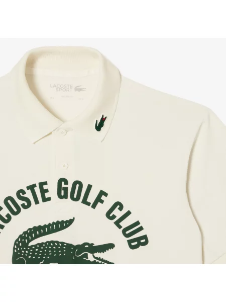 Lacoste Koszulka Polo Golf Classic Fit beżowy