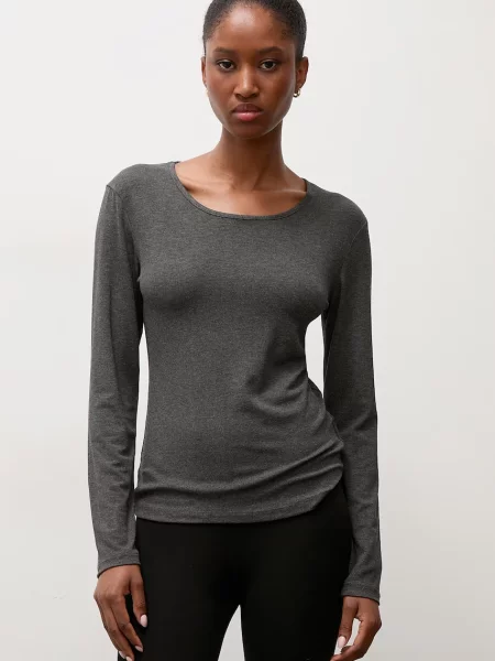 Answear.LAB longsleeve z szara