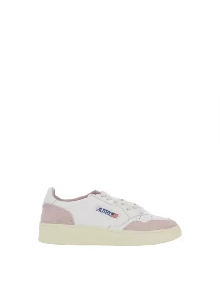 Sneakersy Autry biznesowe białe