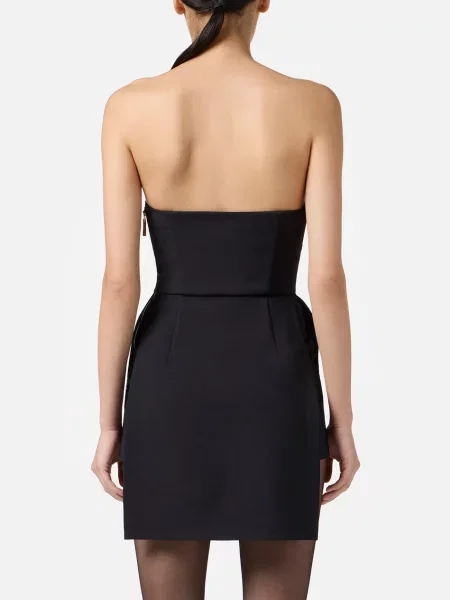 Платье Elisabetta Franchi черное