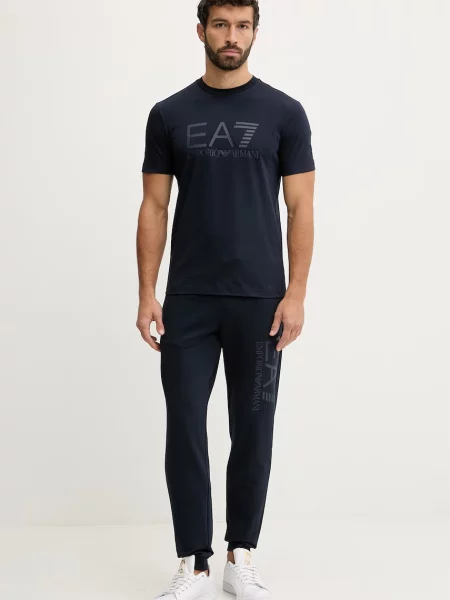 Emporio Armani t-shirt granatowa