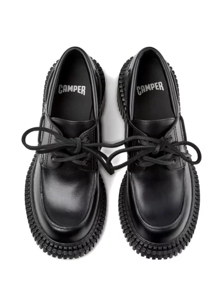 Лоуфъри Camper с връзки с дантела черно