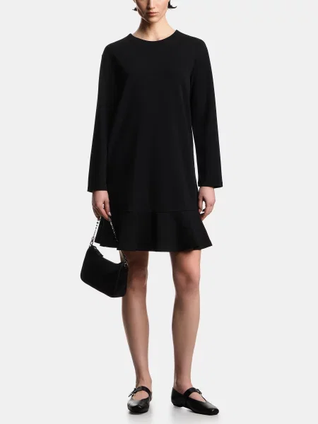 Платье мини Emporio Armani черное