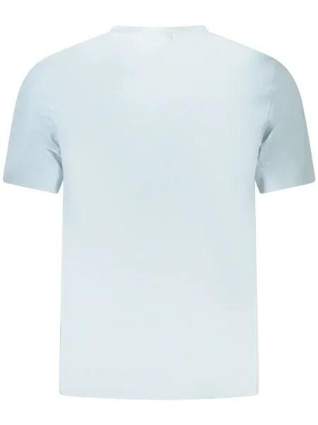 Polo Calvin Klein cu mâneci scurte albastru