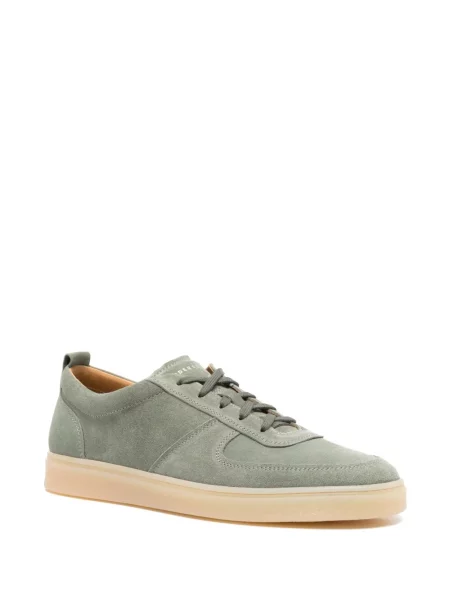 Sneakerși Henderson Baracco din piele de căprioară verde