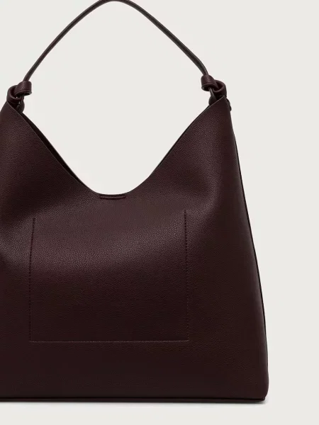 Кожаная сумка шоппер Dkny