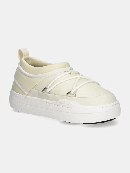 Sneakersy Moon Boot wsuwane beżowe