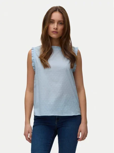 Vero Moda Τοπ Trine Ανοιχτό μπλε