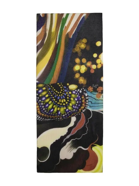 Desigual Fular mai multe culori negru