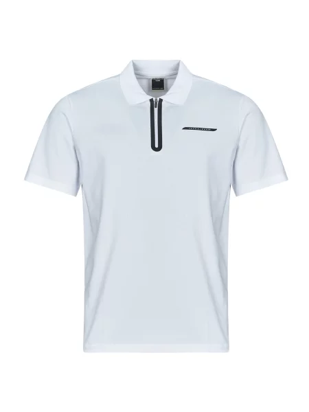 Polo majica Jack & Jones s kratkimi rokavi bela