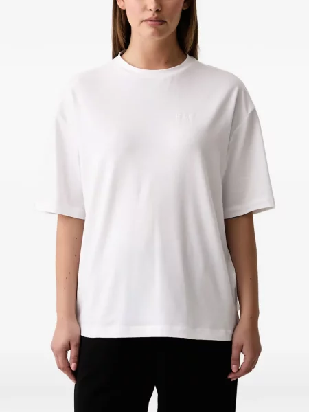 Tricou Ea7 Emporio Armani cu imagine alb