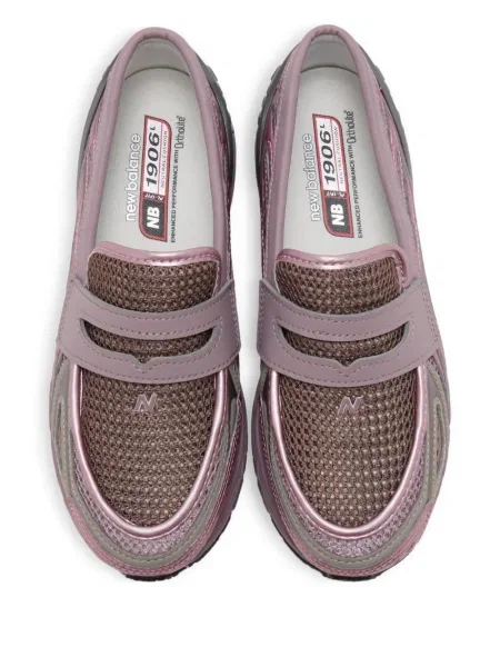 Sneakerși New Balance FuelCell din piele de căprioară slip-on gri