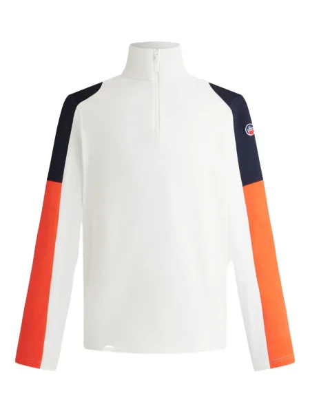 Lenjerie de corp termoactivă Fusalp de jumătate de fermoar alb