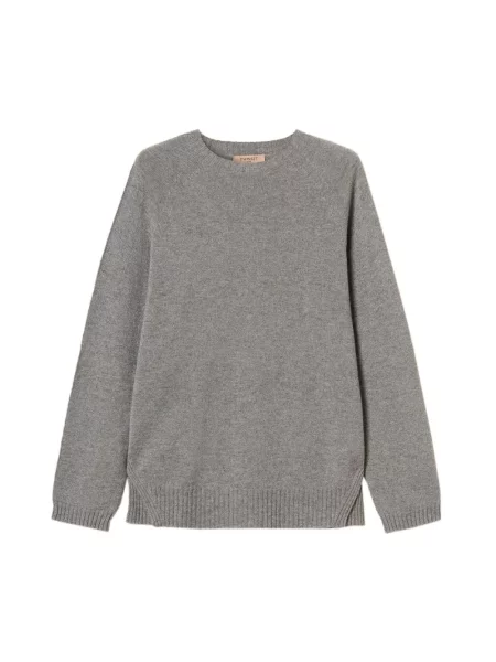 Sweter Twinset szary