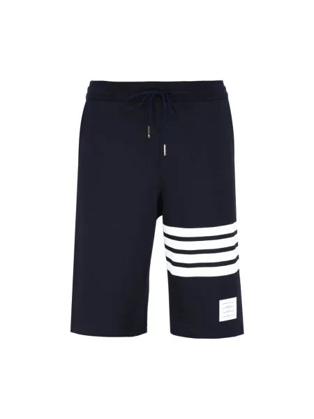 Spodenki sportowe Thom Browne niebieskie