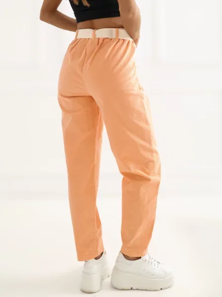 Pantaloni Italy Moda alb