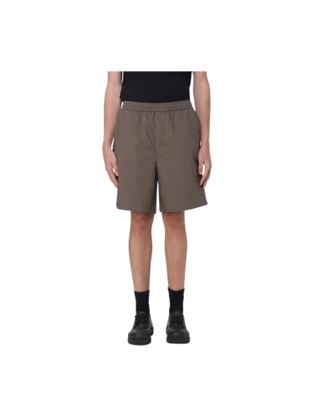 Szorty Emporio Armani brązowe