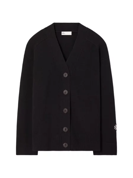 Cardigan Tory Burch de lână negru