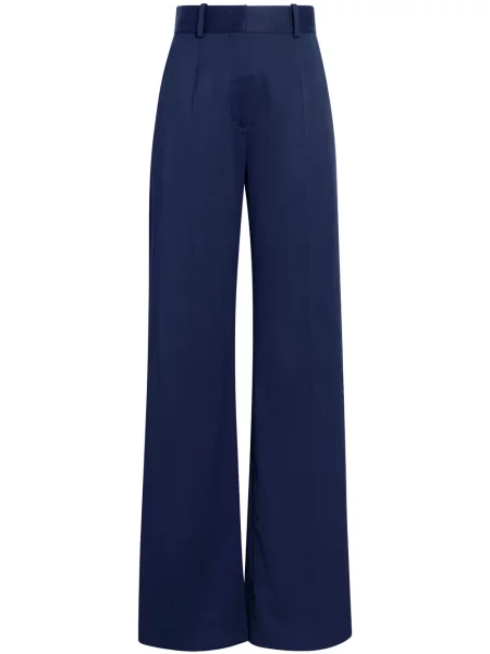 Pantaloni Another Tomorrow albastru
