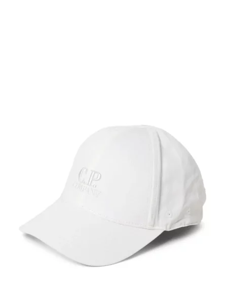 Czapka z daszkiem dziecięca C.p. Company biała