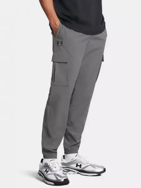 Under Armour UA Vibe Woven Cargo Pants-GRY Nadrág Szürke fekete