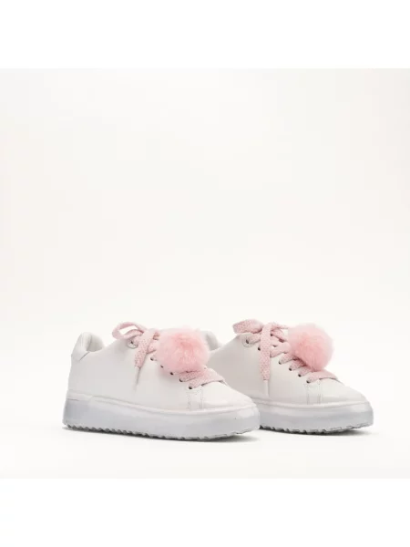Sneakersy Mallet London skórzane białe