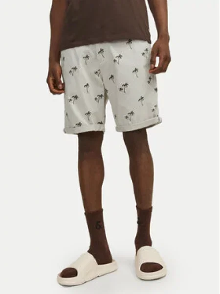 Jack&Jones Šortky z materiálu Bowie béžová