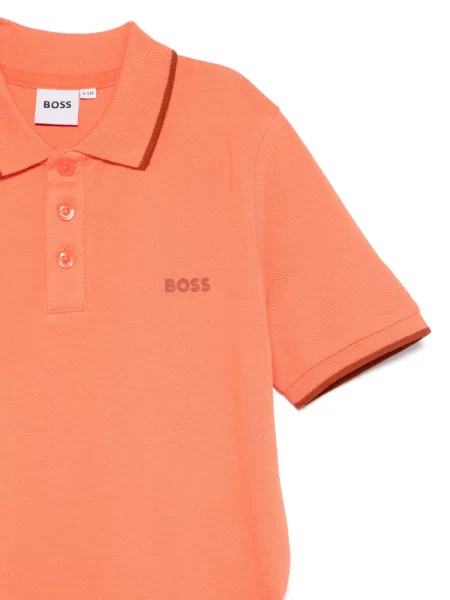 Koszulka polo dziecięca Bosswear pomarańczowa