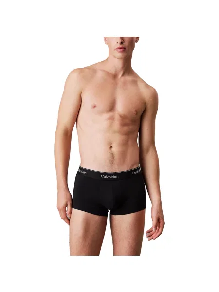 Gaćice Calvin Klein Jeans niski struk crna