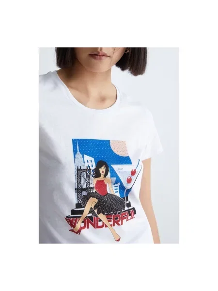 Tricou Liu Jo alb