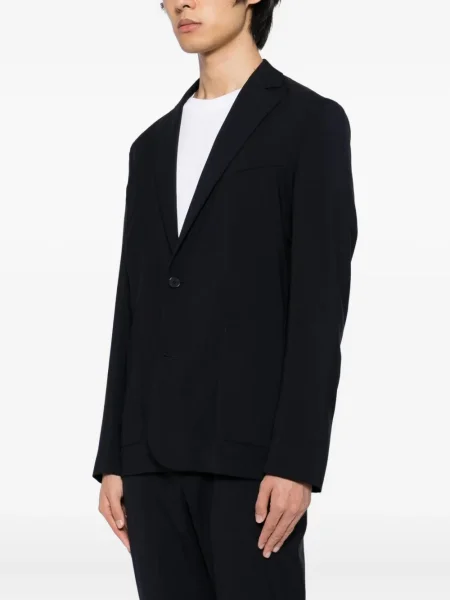 Vuneni blejzer Lestrange s tropskim uzorkom plava