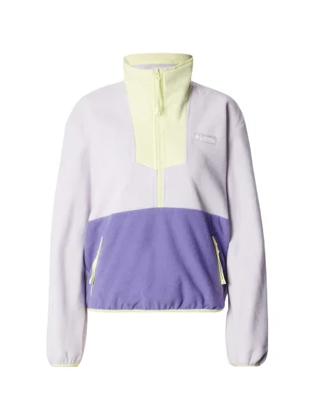 COLUMBIA Sportovní mikina Sequoia Grove™ pastelově / šeříková / pastelová fialová žlutá