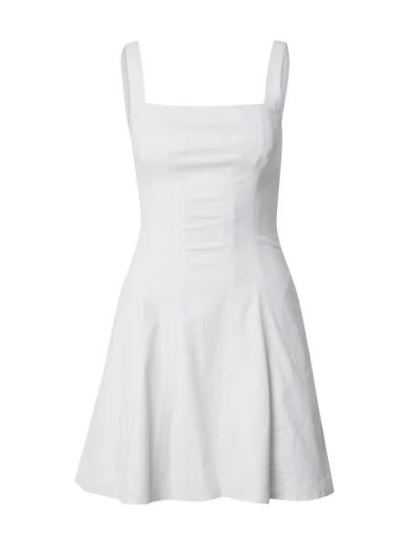 Abercrombie & Fitch Rochie MILA CLASSIC' alb