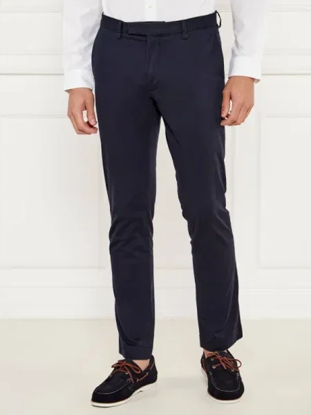 POLO RALPH LAUREN Chino nadrág | Slim Fit kék