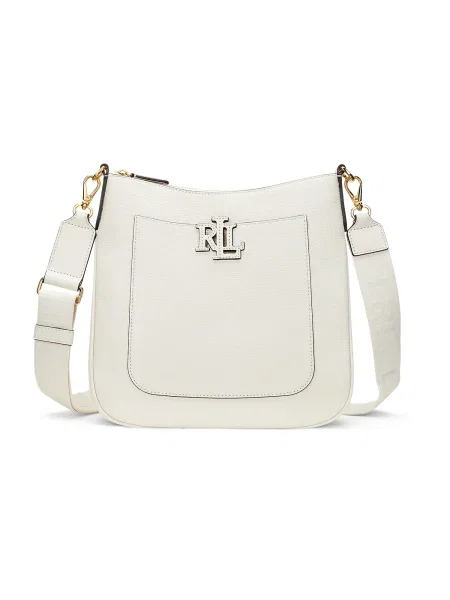 Lauren Ralph Lauren Torba za čez ramo CAMERYN bela