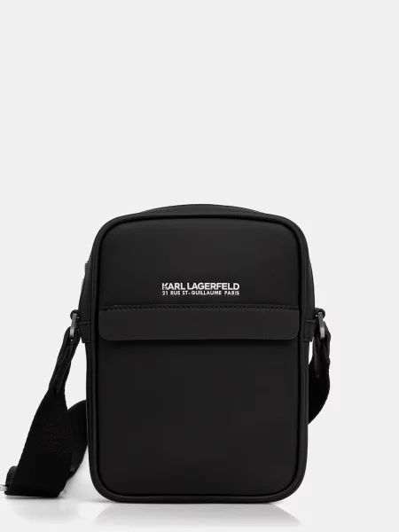 Karl Lagerfeld geantă mică K/ESSENTIAL alb