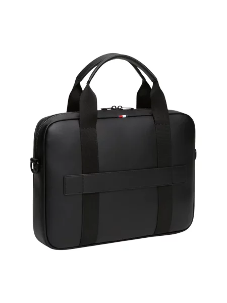 Tommy Hilfiger torba z imitacji skóry czarna