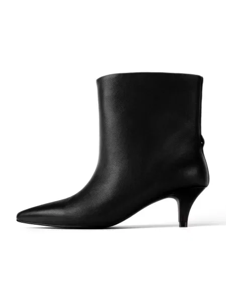 HANDMADE SHOES Cizme glezne STELLA' negru