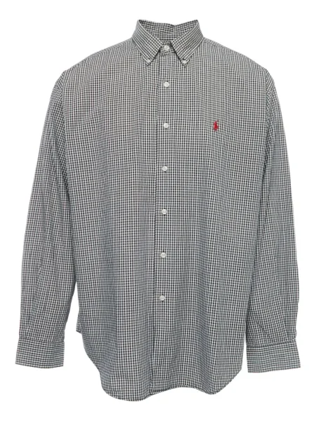 Retro dugo košulja Polo Ralph Lauren Vintage crna