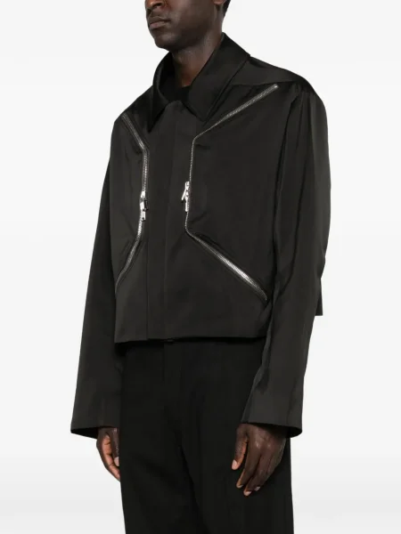 Jachetă cămașă Rick Owens negru