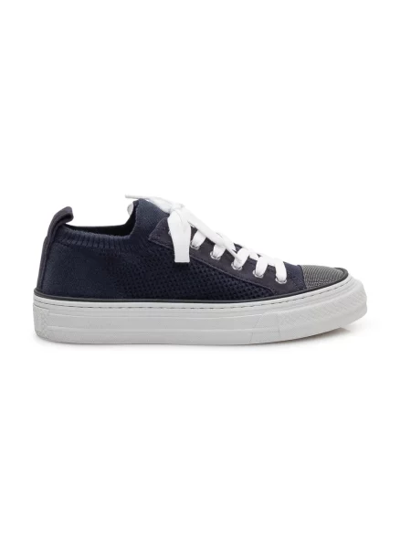 Sneakersy Brunello Cucinelli niebieskie