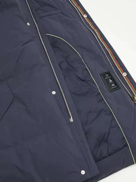 Пуховик Paul Smith синий