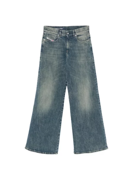 Blugi cu picior larg Diesel 1978 albastru