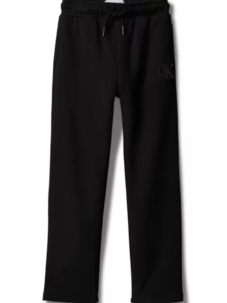 Calvin Klein Jeans pantaloni de trening pentru copii cu negru