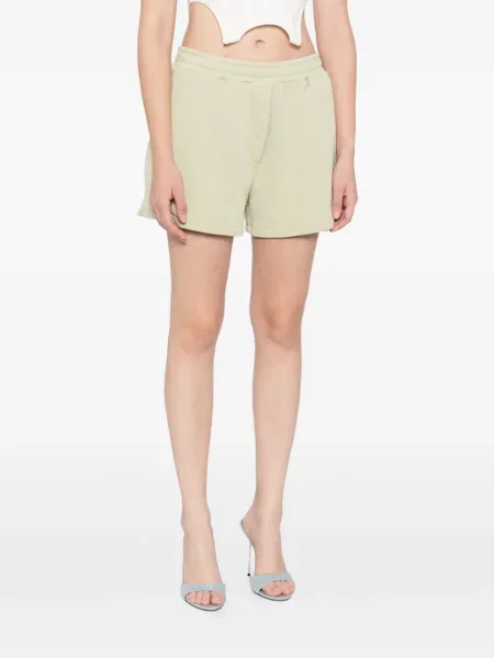 Gėlėtos trumpas šortai Off-white balta