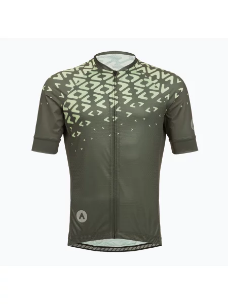 Tricou de ciclism pentru bărbați ATTABO Tevi green verde