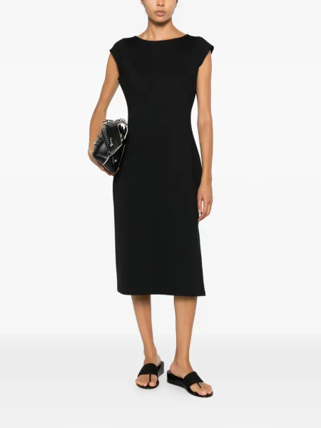 Rochie midi Calvin Klein negru