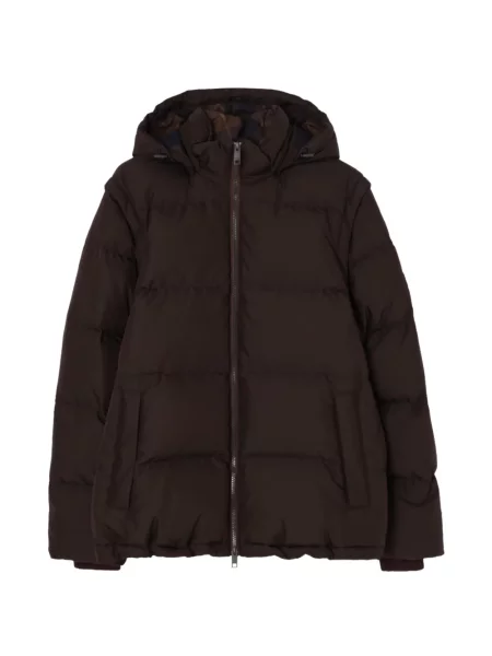 Geacă cu puf Burberry maro