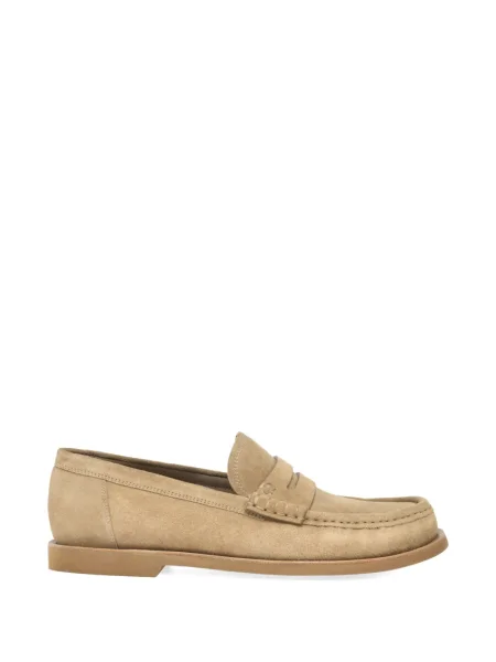 Pantofi loafer Gianvito Rossi din piele de căprioară