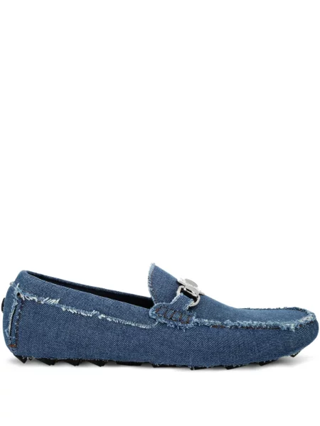 Loaferice Philipp Plein plava